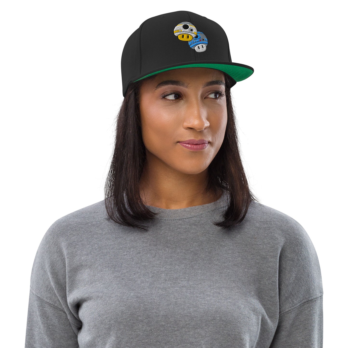 Droidshrooms Snapback Hat