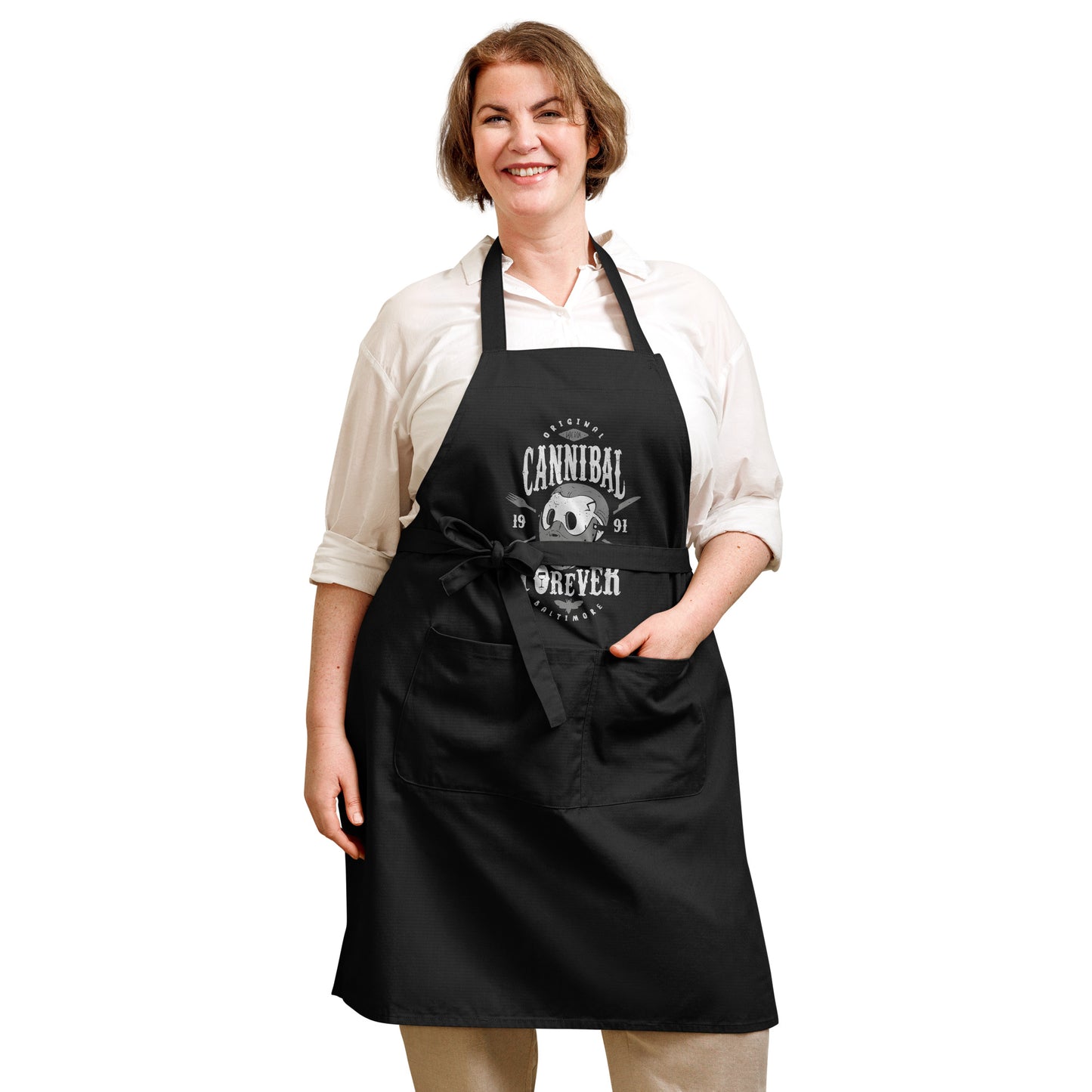 Cannibal Forever Apron | Cooking with Chianti