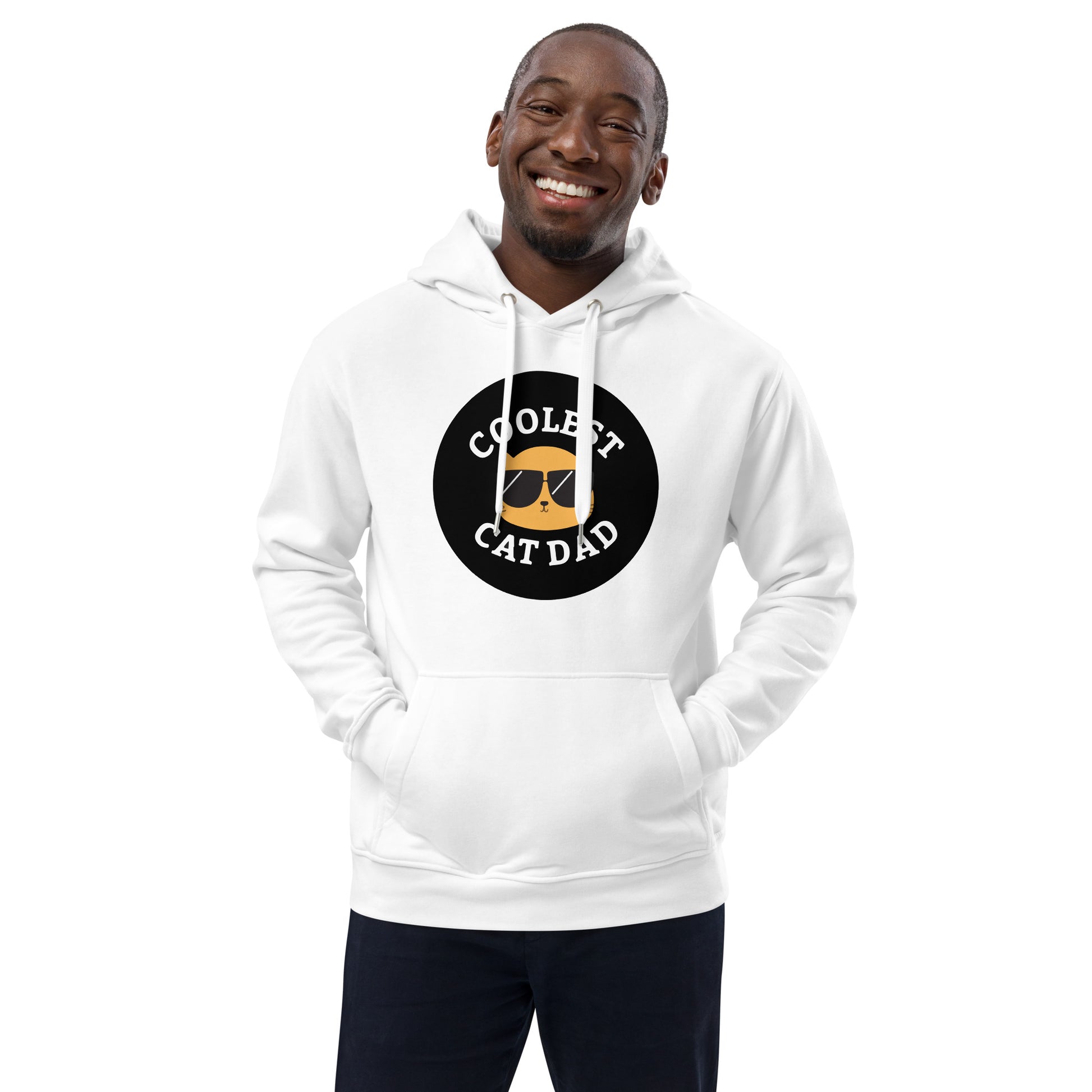 Coolest Cat Dad Hoodie | Meowster of Chill