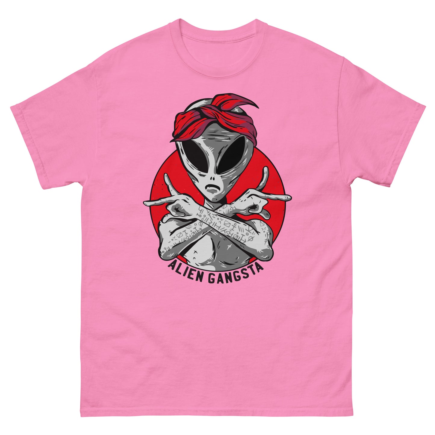 Alien Gangsta T-Shirt - Intergalactic Rebel Tee
