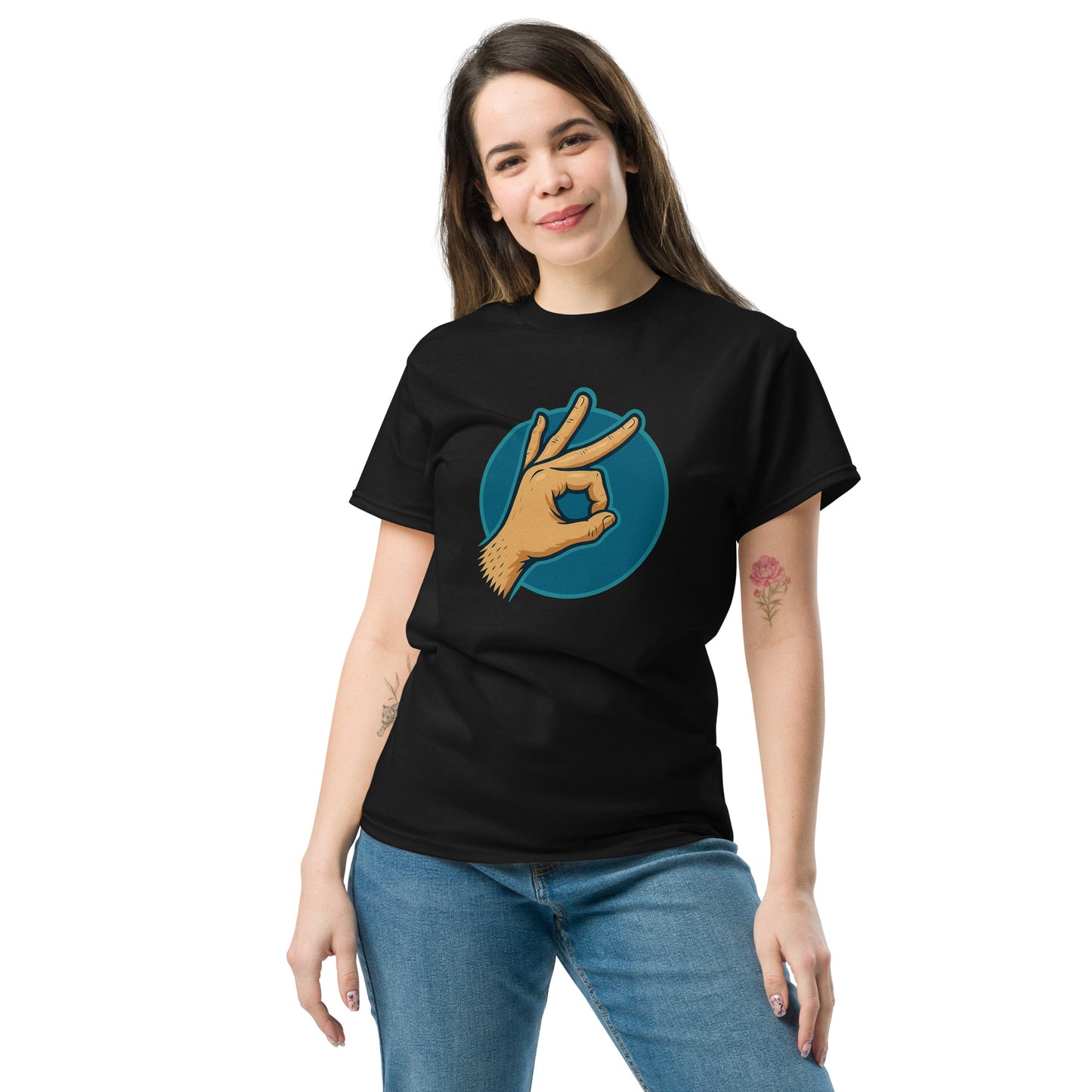 Fly Away Gesture Tee – Retro Sass in Motion