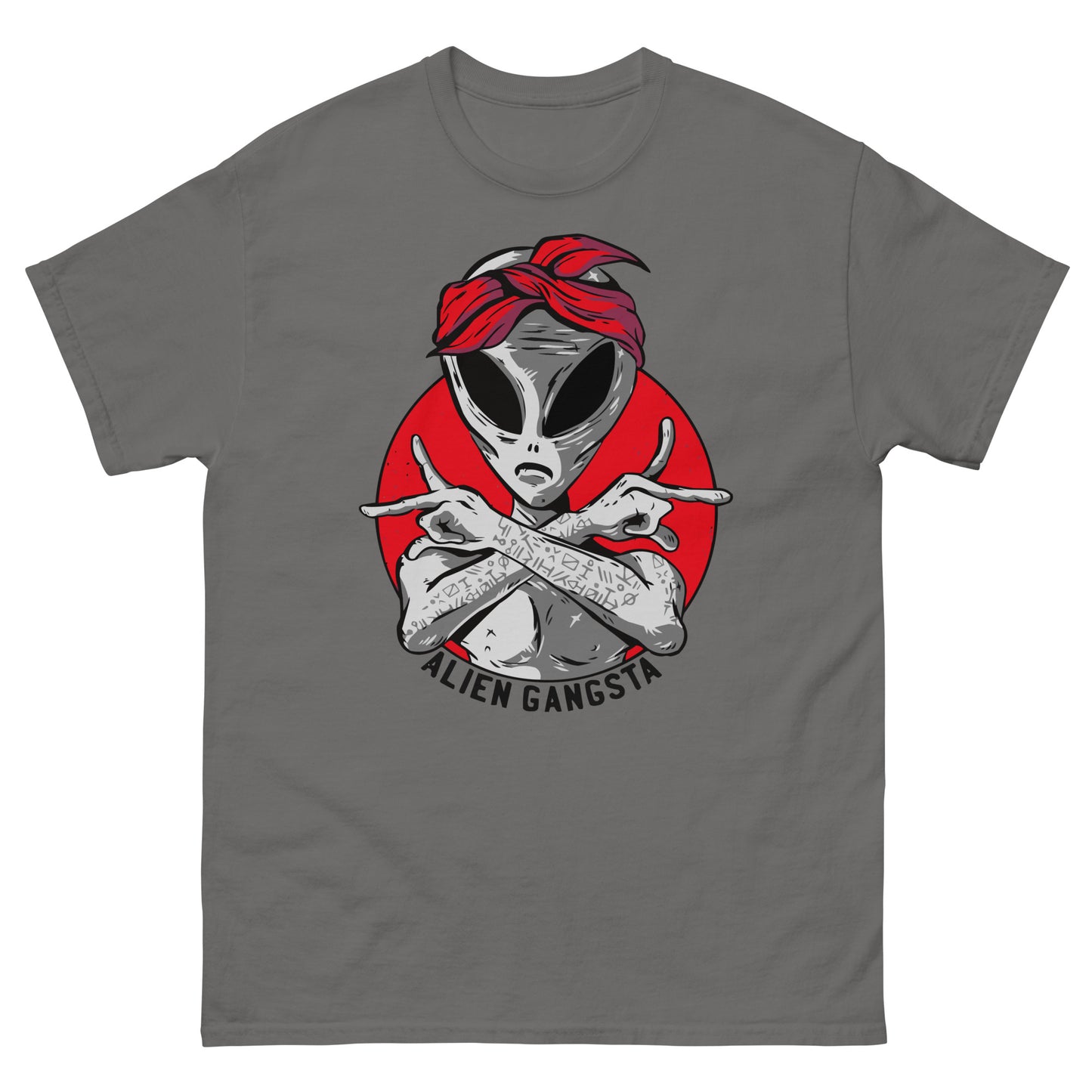 Alien Gangsta T-Shirt - Intergalactic Rebel Tee