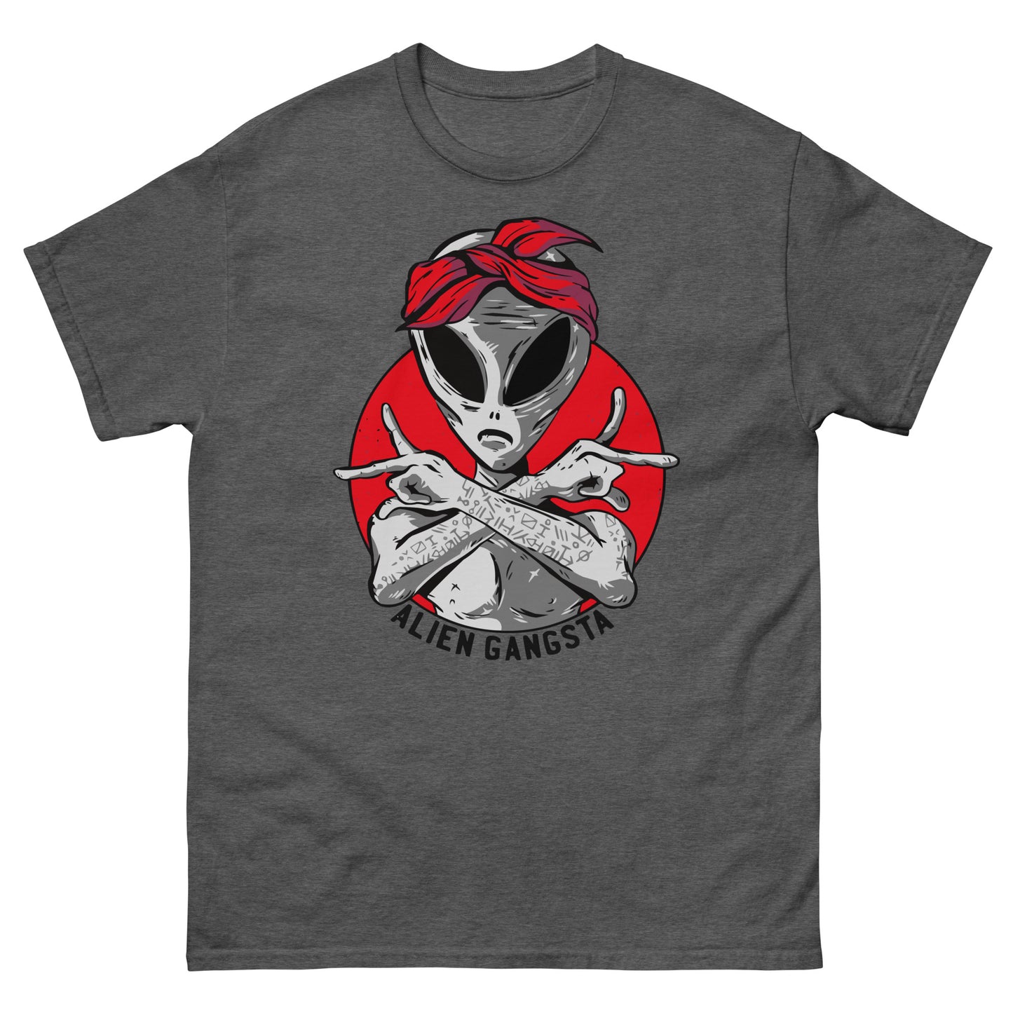 Alien Gangsta T-Shirt - Intergalactic Rebel Tee