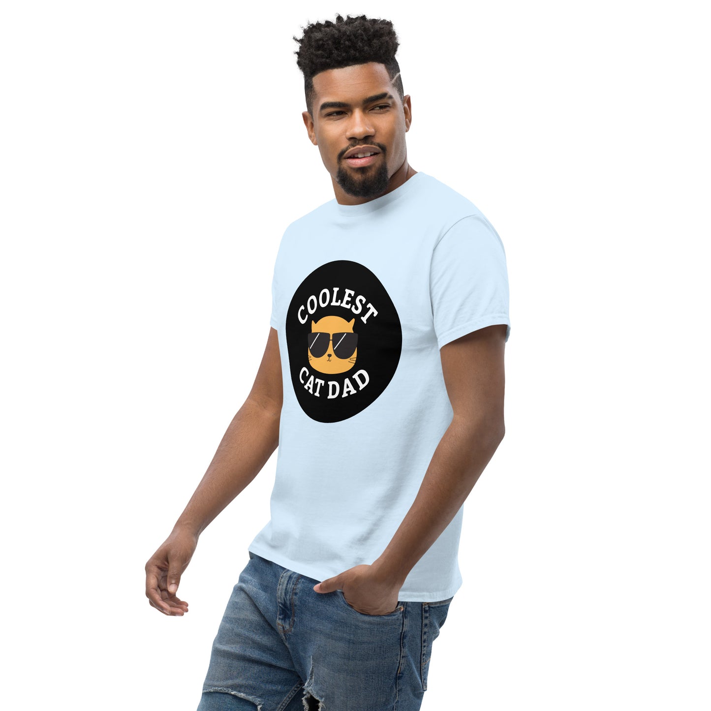 Coolest Cat Dad T-Shirt - Perfect Gift for Cat Lovers