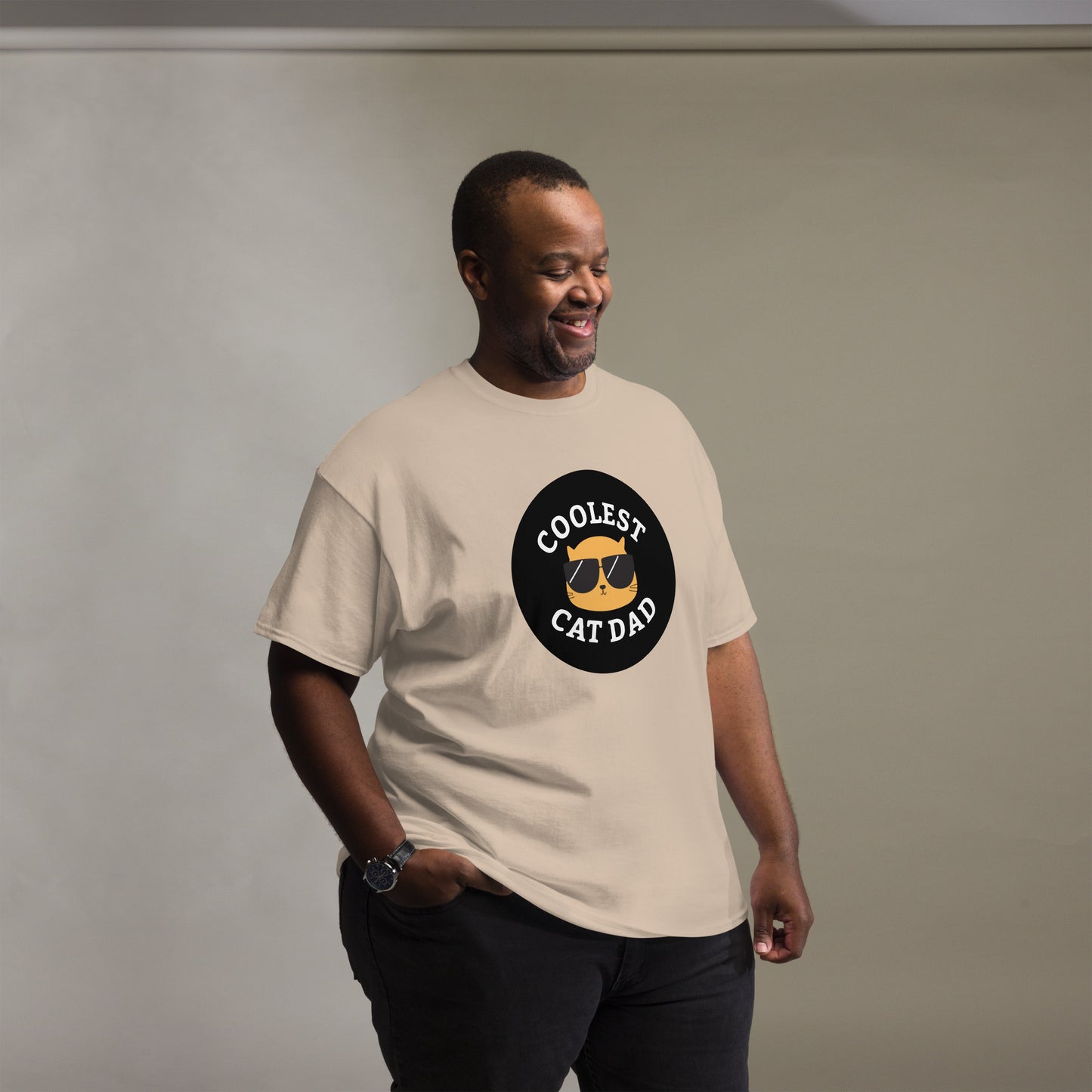 Coolest Cat Dad T-Shirt - Perfect Gift for Cat Lovers