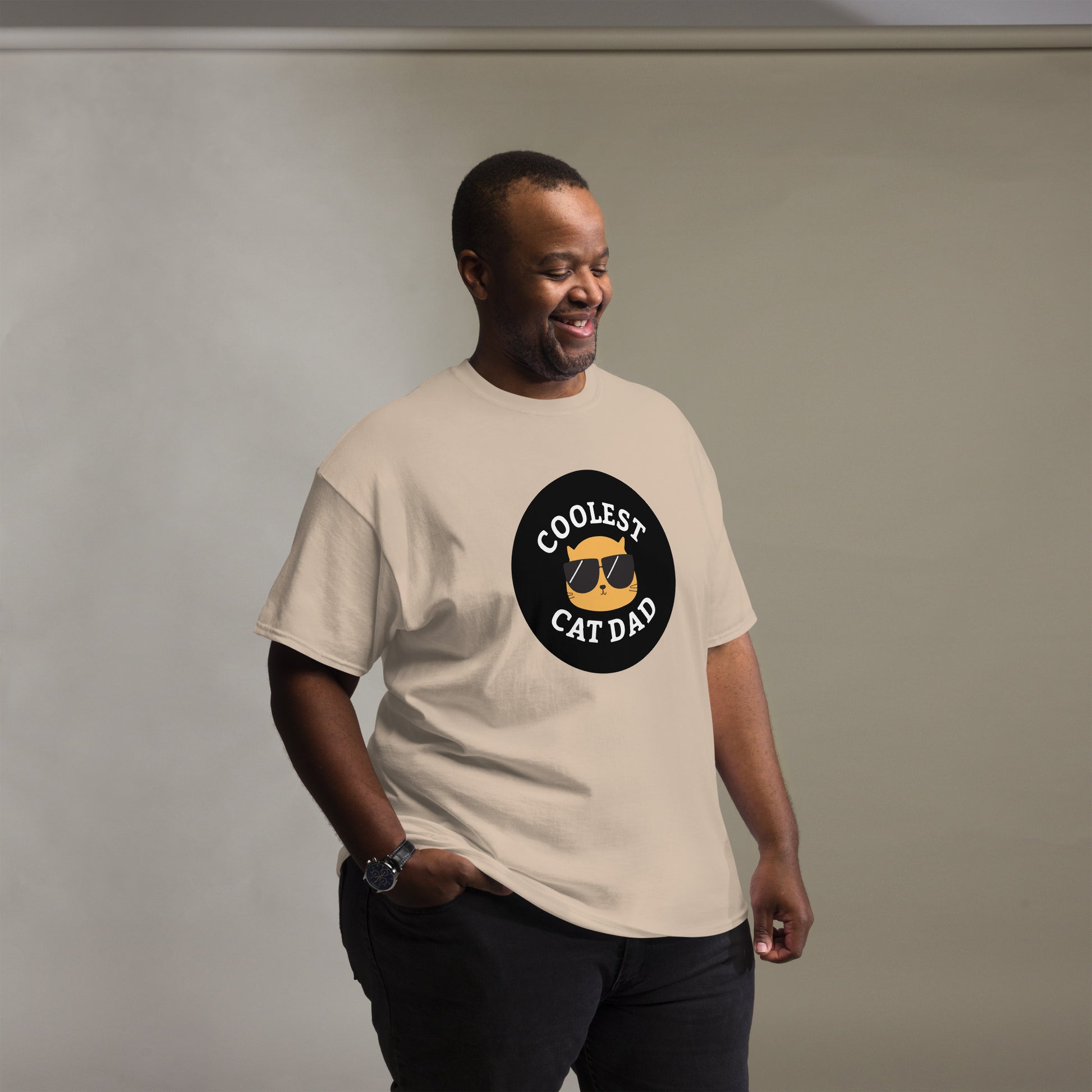 Coolest Cat Dad T-Shirt - Perfect Gift for Cat Lovers