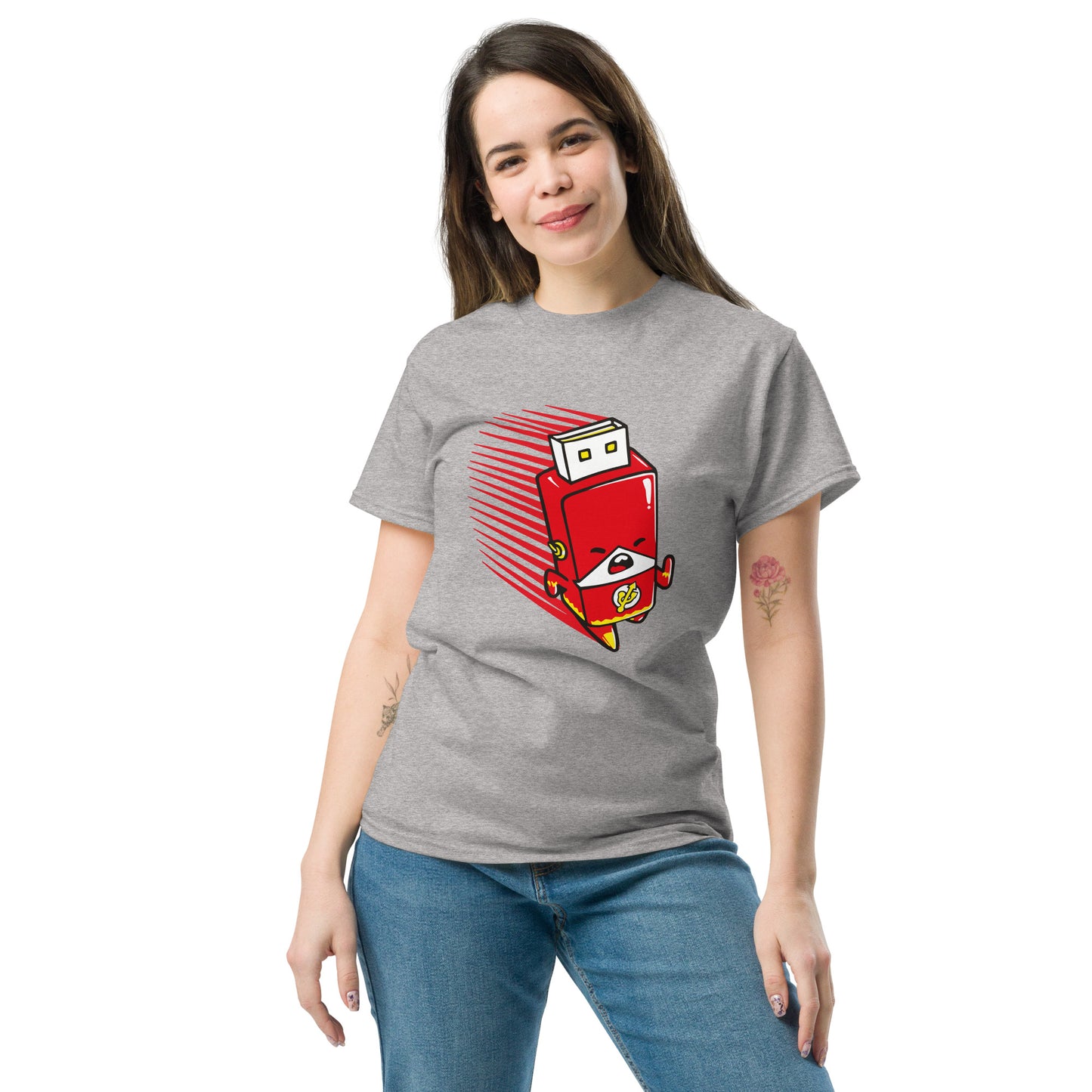 Flash Drive Tee | Speed. Storage. Sass.