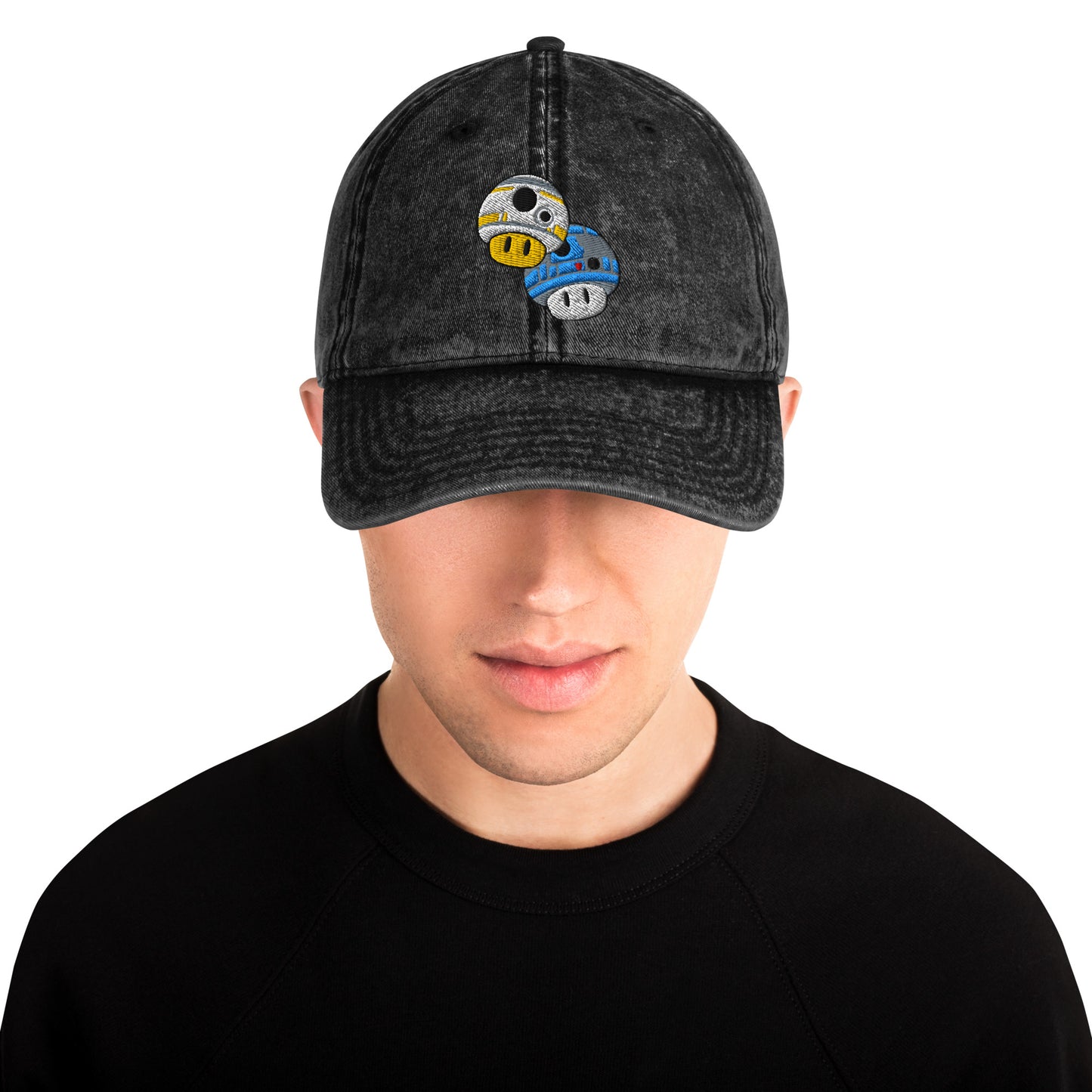 Droidshrooms Retro Twill Hat