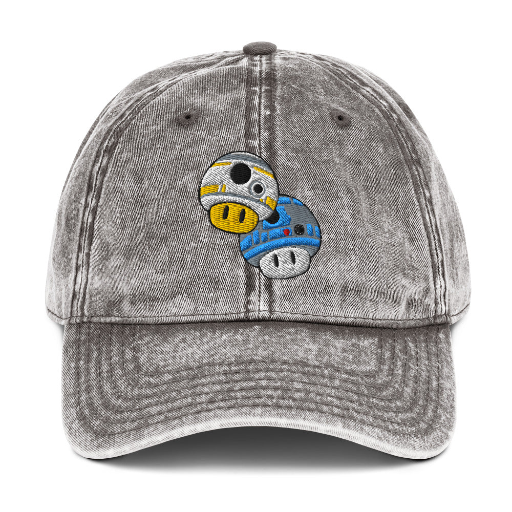Droidshrooms Retro Twill Hat