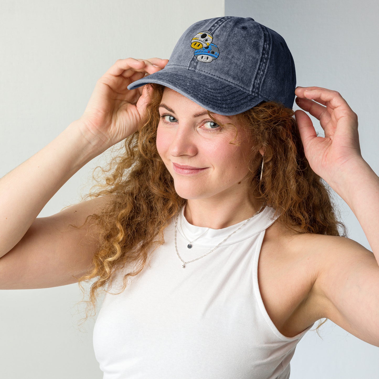 Droidshrooms Retro Twill Hat