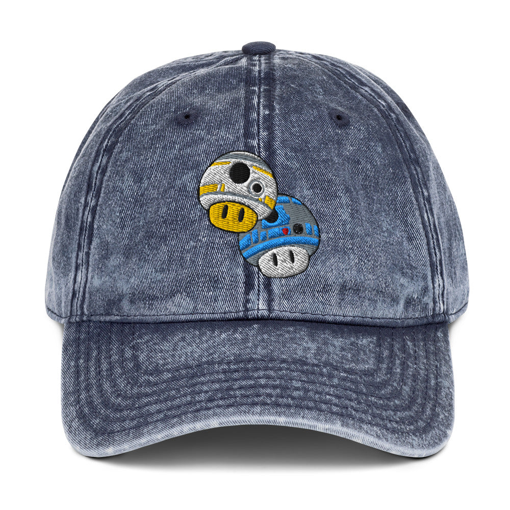 Droidshrooms Retro Twill Hat