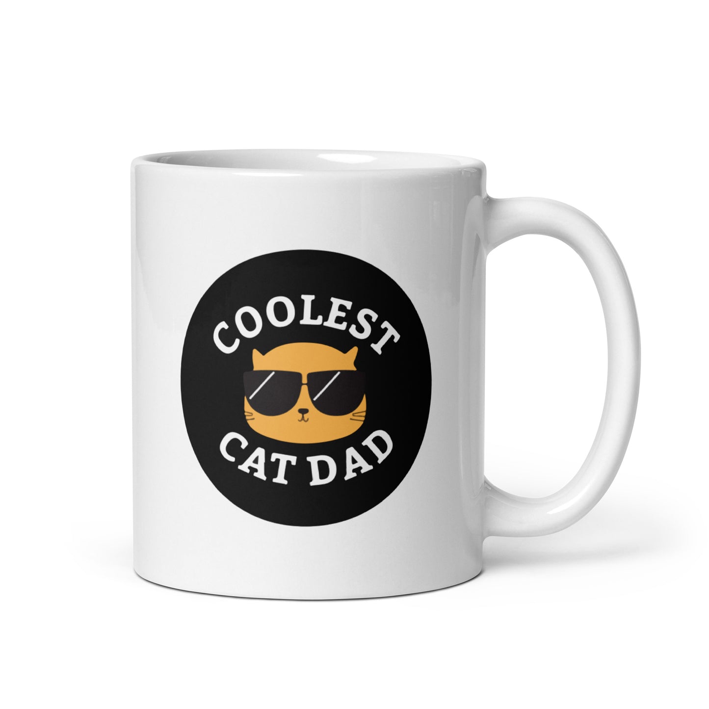 Coolest Cat Dad Mug | Caffeine & Catitude