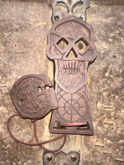 Copper Bones Key & Doubloon Replica – The Goonies Hand-Painted Prop