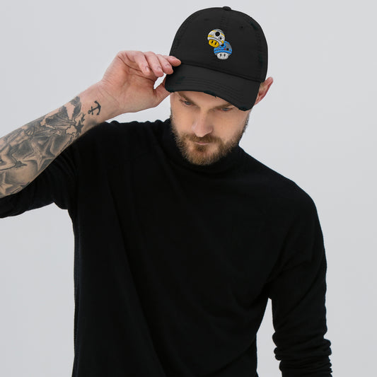 Droidshrooms Distressed Dad Hat
