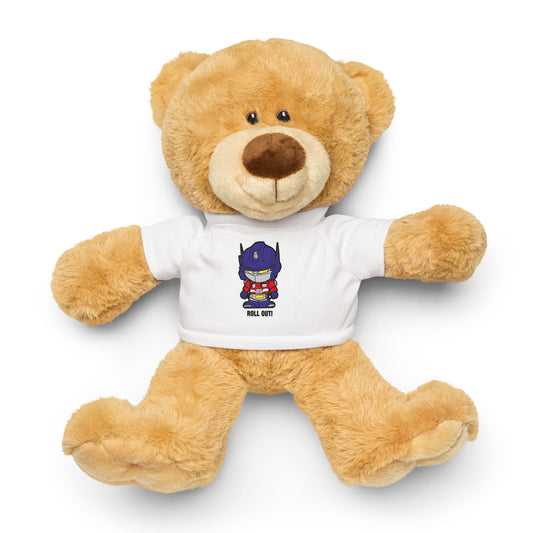 Teddy Bear – Roll Out Bot Retro Hero Tee