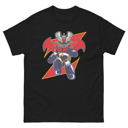 Retro Robo Warrior T-Shirt - Classic Mecha Hero Tee