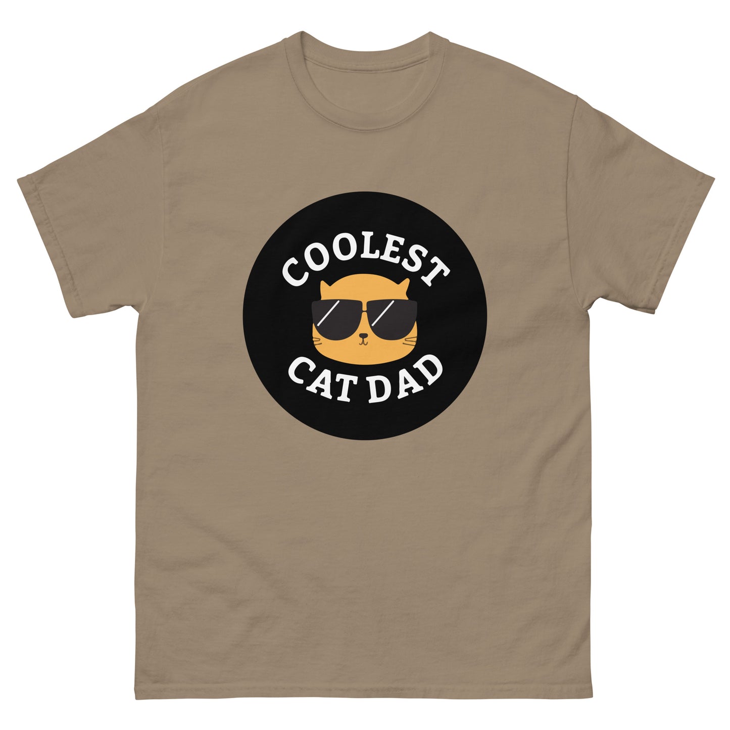 Coolest Cat Dad T-Shirt - Perfect Gift for Cat Lovers