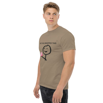 Stick Figure with Brain T-Shirt - Quirky Smart Humor Tee