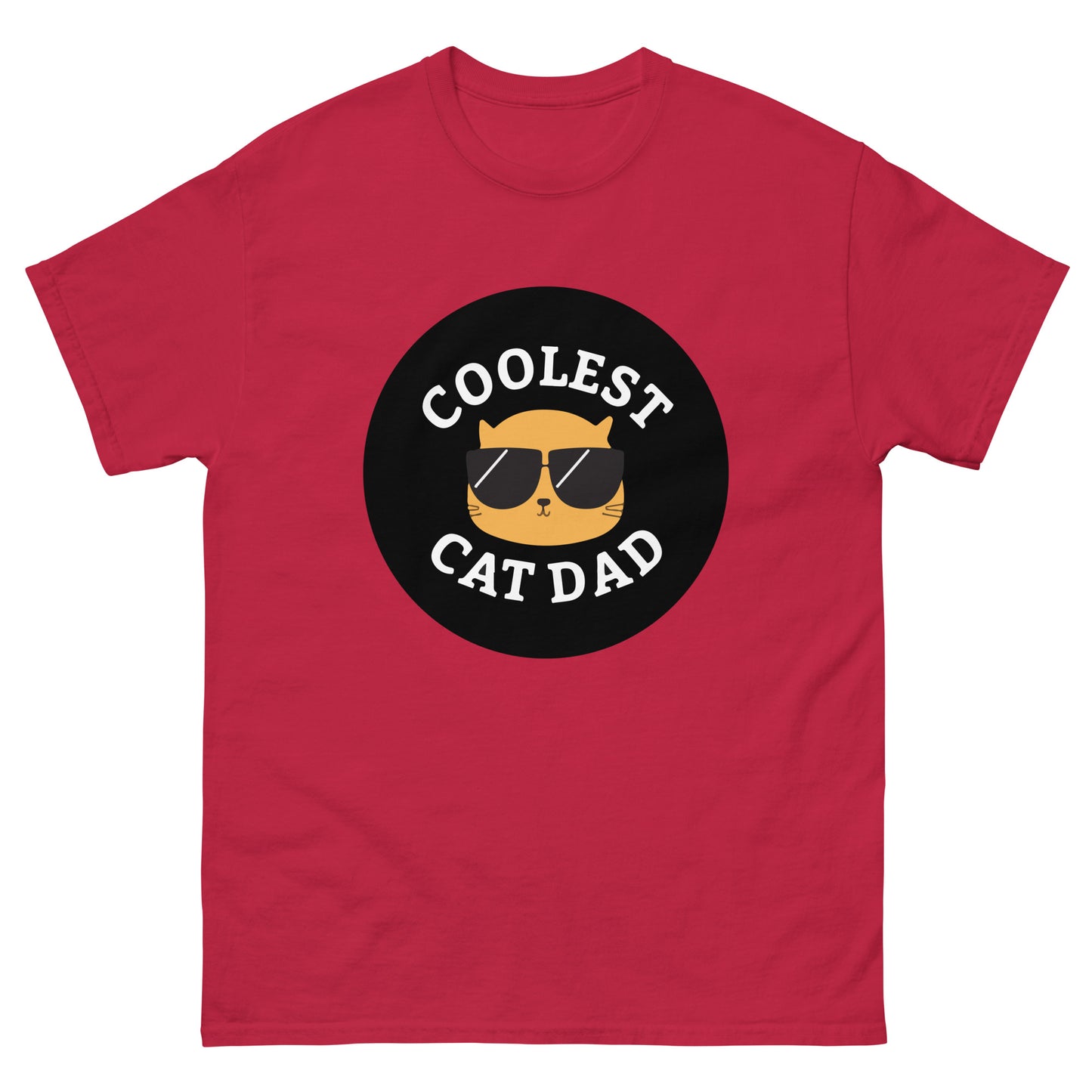 Coolest Cat Dad T-Shirt - Perfect Gift for Cat Lovers