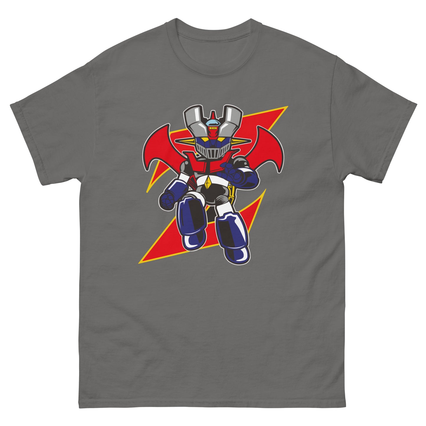 Retro Robo Warrior T-Shirt - Classic Mecha Hero Tee