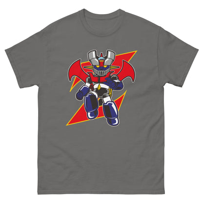 Retro Robo Warrior T-Shirt - Classic Mecha Hero Tee