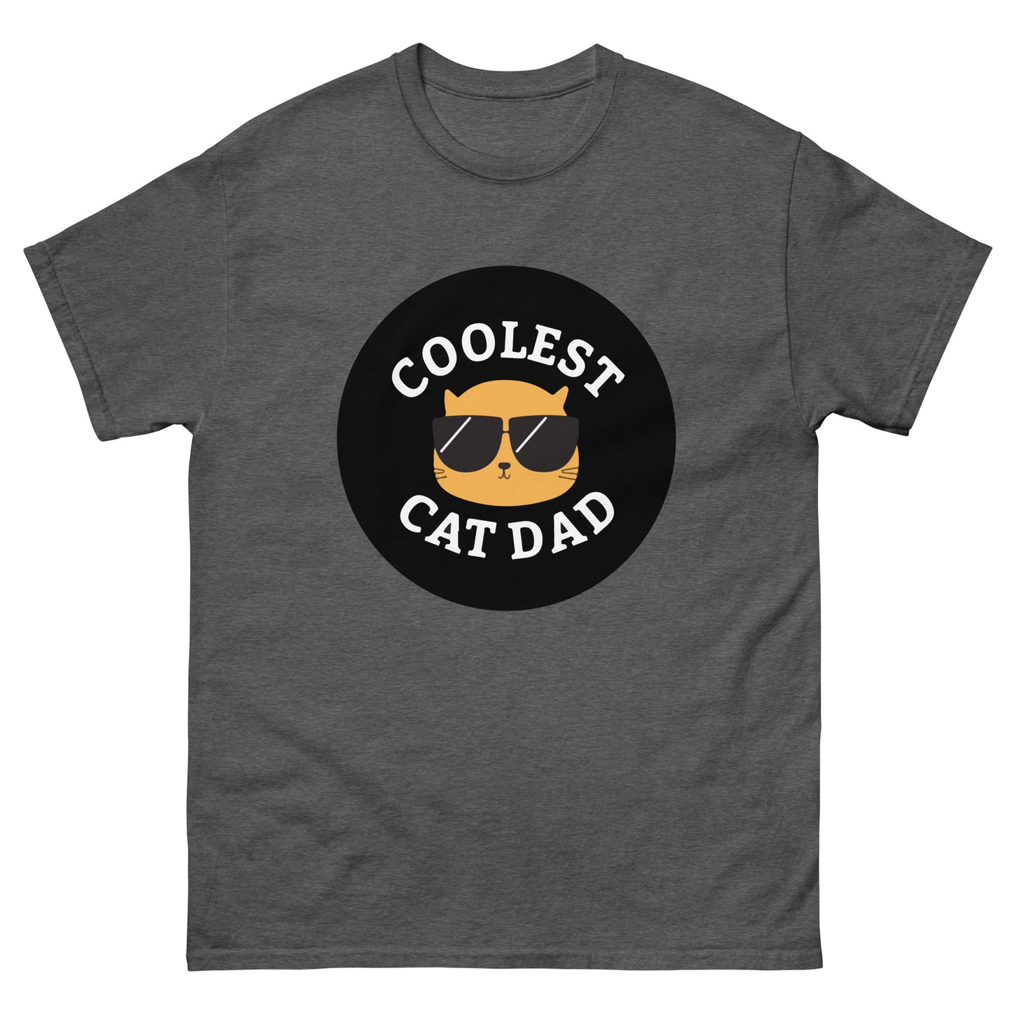 Coolest Cat Dad T-Shirt - Perfect Gift for Cat Lovers