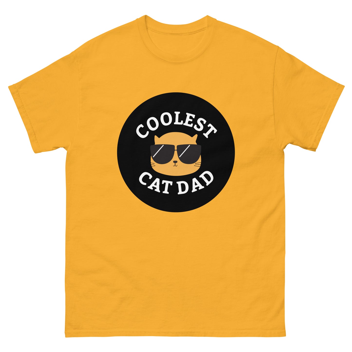 Coolest Cat Dad T-Shirt - Perfect Gift for Cat Lovers