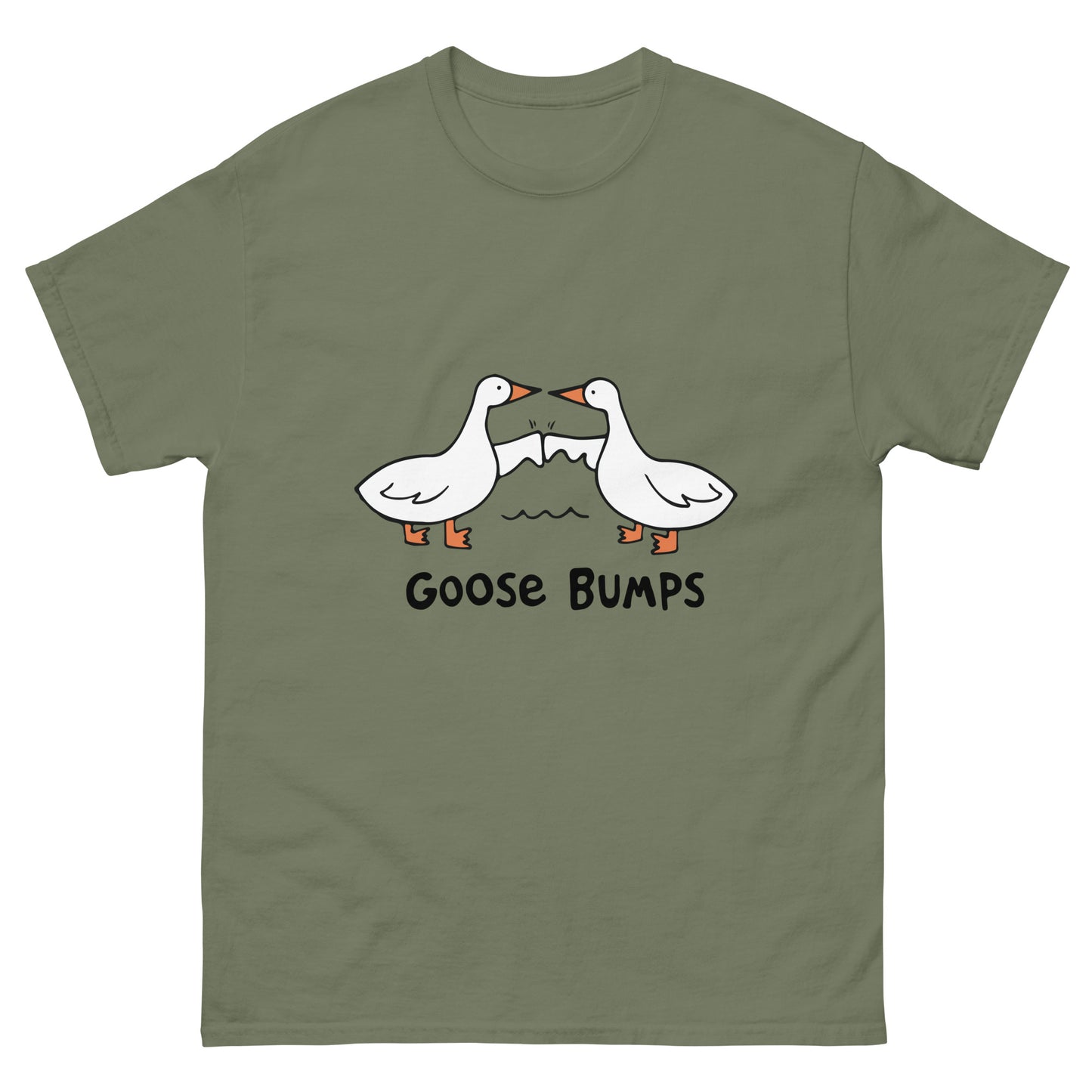 Goose Bumps T-Shirt - Playful Pun Tee