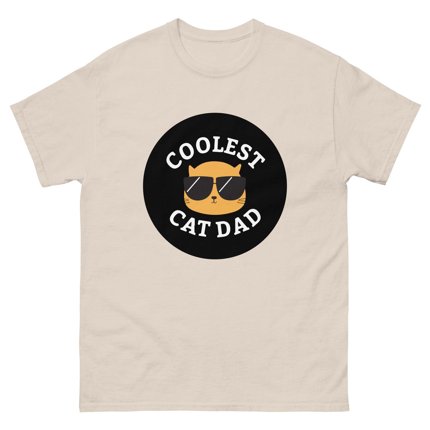 Coolest Cat Dad T-Shirt - Perfect Gift for Cat Lovers