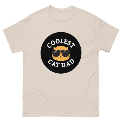 Coolest Cat Dad T-Shirt - Perfect Gift for Cat Lovers