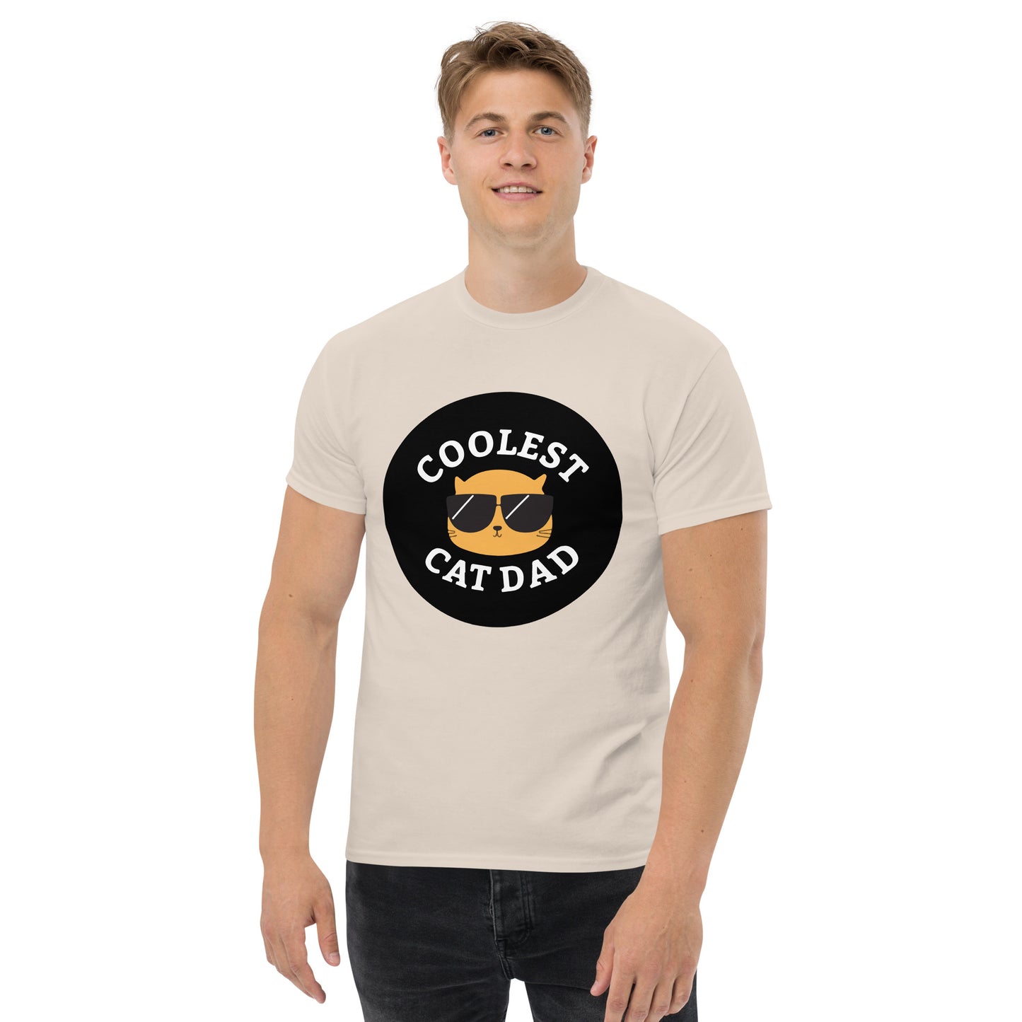 Coolest Cat Dad T-Shirt - Perfect Gift for Cat Lovers