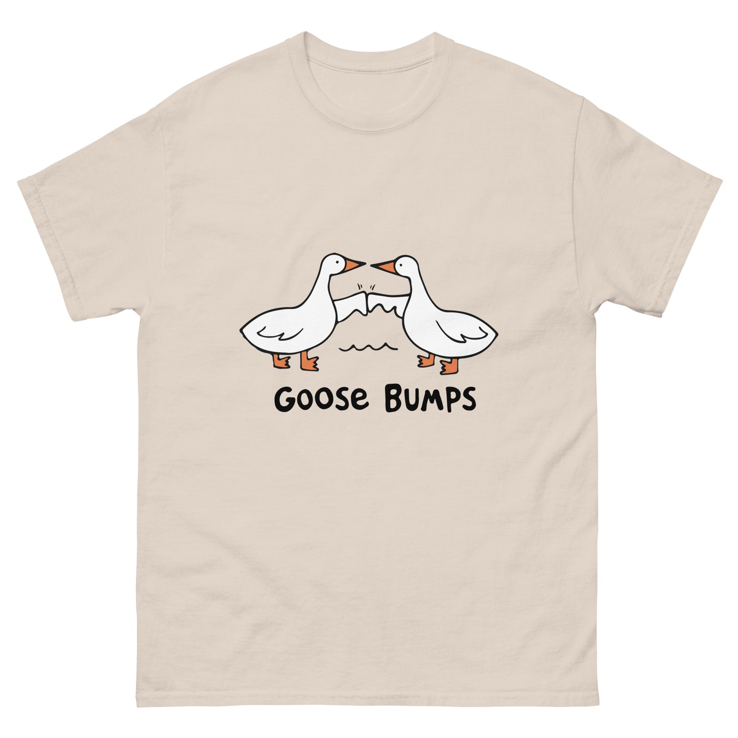 Goose Bumps T-Shirt - Playful Pun Tee