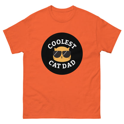 Coolest Cat Dad T-Shirt - Perfect Gift for Cat Lovers