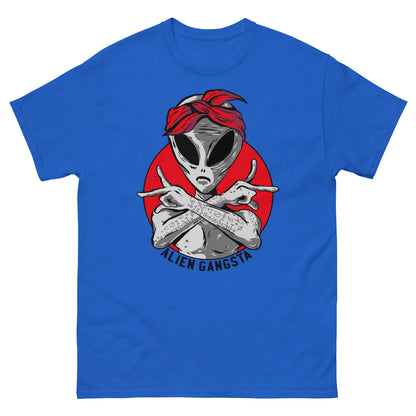Alien Gangsta T-Shirt - Intergalactic Rebel Tee