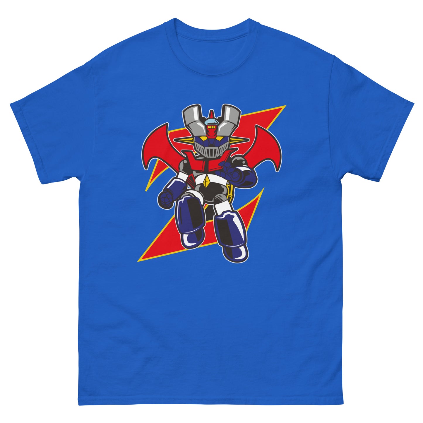 Retro Robo Warrior T-Shirt - Classic Mecha Hero Tee