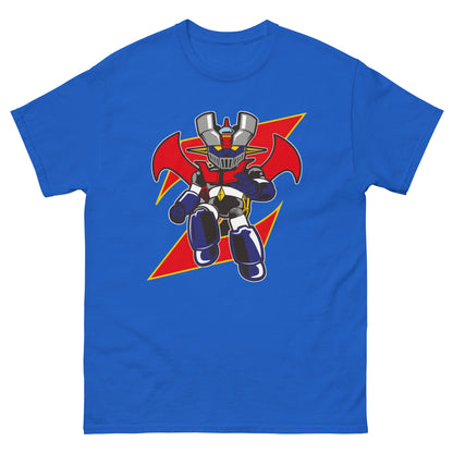 Retro Robo Warrior T-Shirt - Classic Mecha Hero Tee