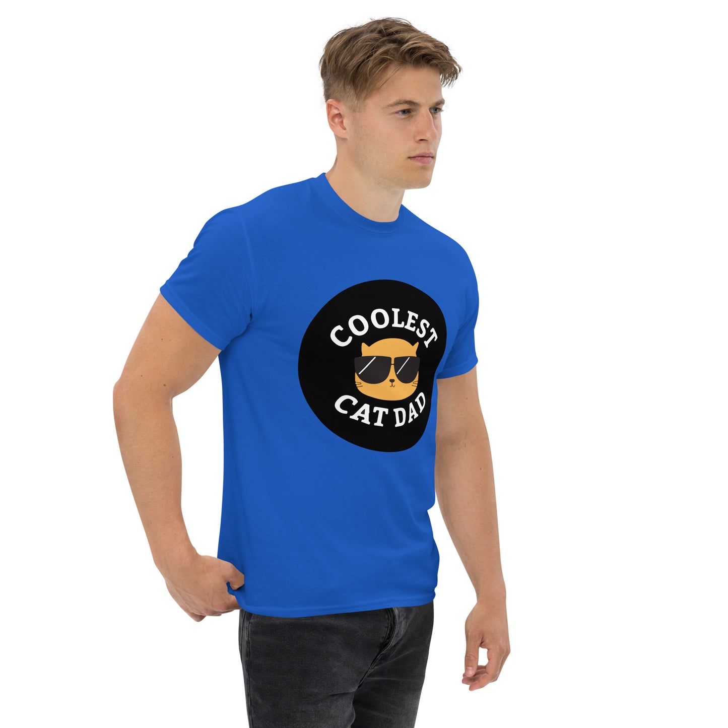 Coolest Cat Dad T-Shirt - Perfect Gift for Cat Lovers