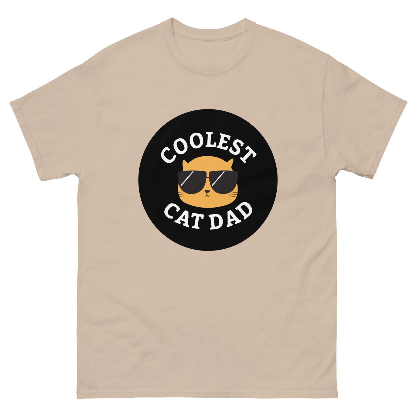 Coolest Cat Dad T-Shirt - Perfect Gift for Cat Lovers