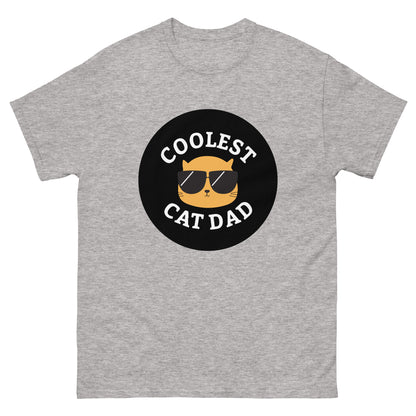 Coolest Cat Dad T-Shirt - Perfect Gift for Cat Lovers