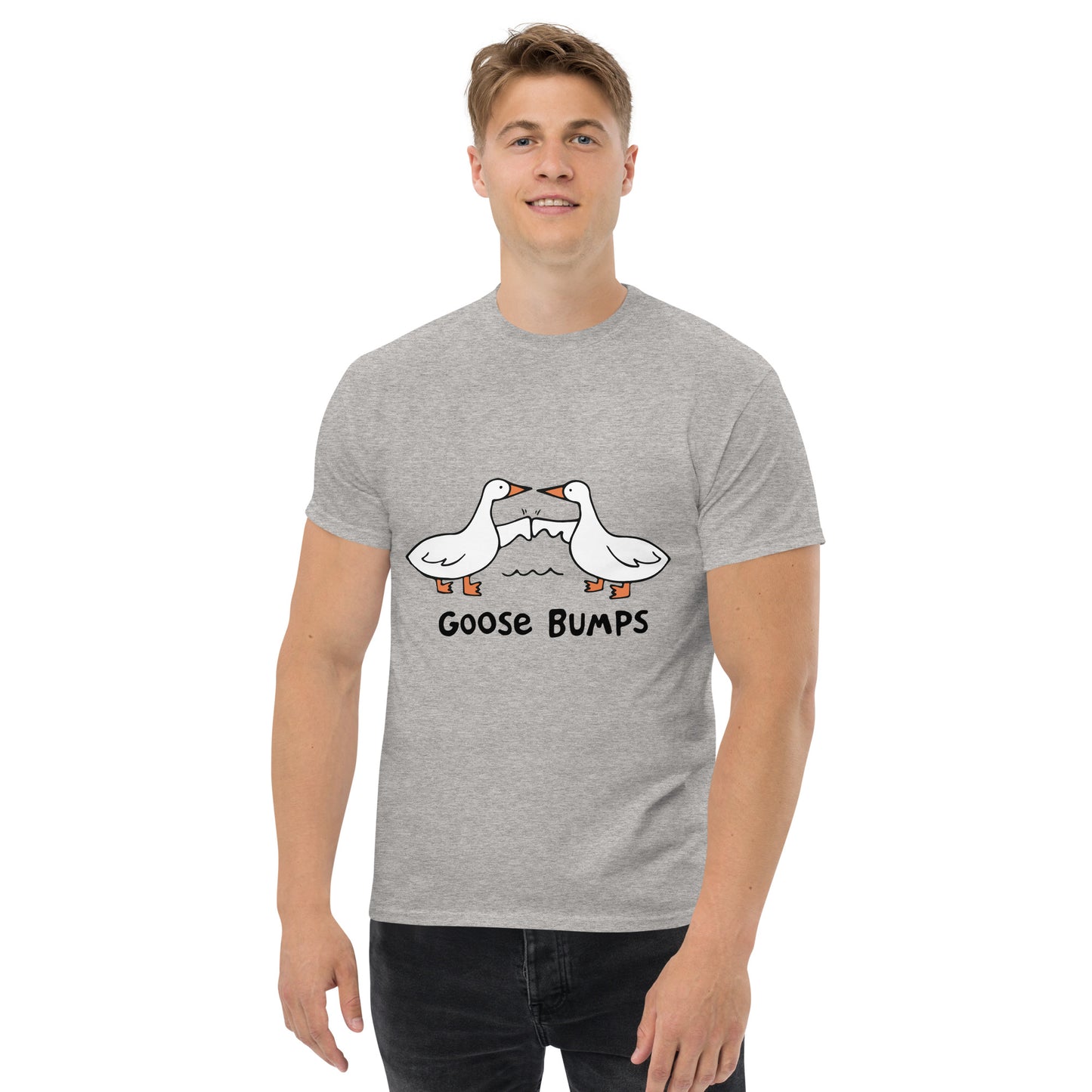 Goose Bumps T-Shirt - Playful Pun Tee