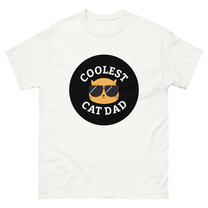 Coolest Cat Dad T-Shirt - Perfect Gift for Cat Lovers