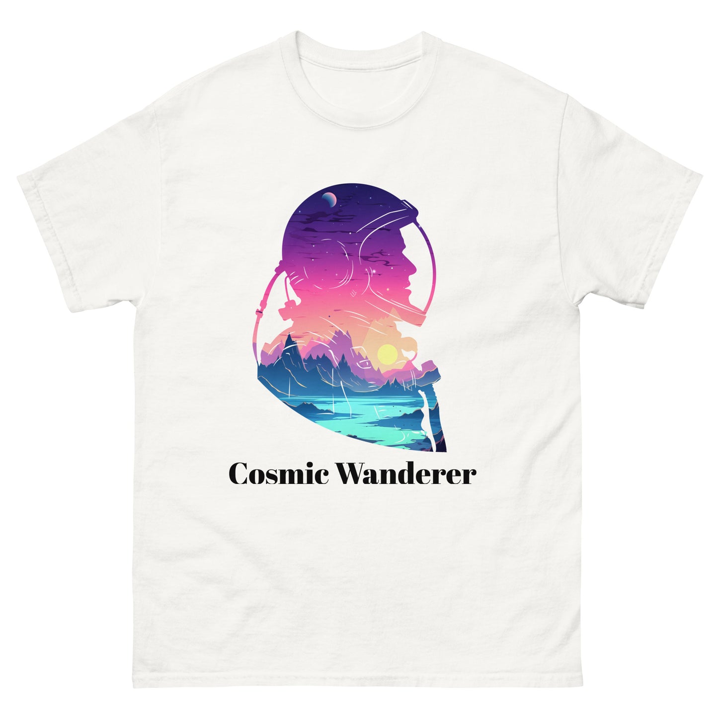 Cosmic Wanderer Astronaut T-Shirt